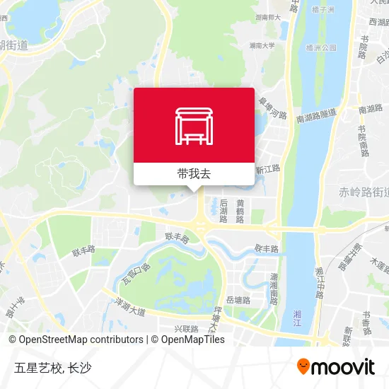 五星艺校地图