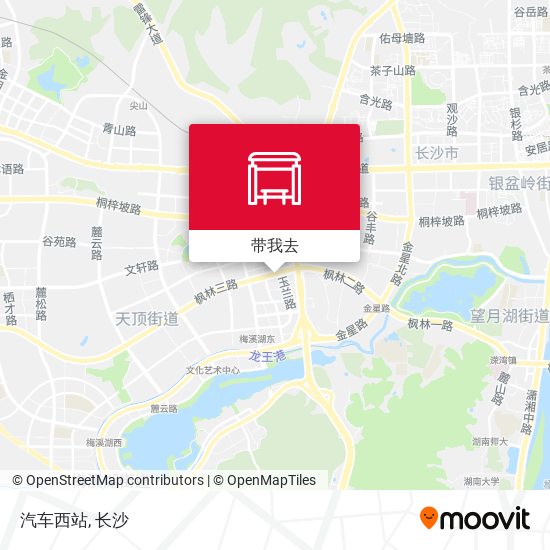 汽车西站地图