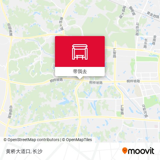 黄桥大道口地图