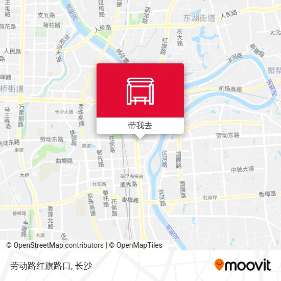 劳动路红旗路口地图