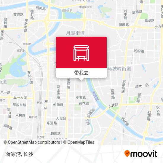 蒋家湾地图