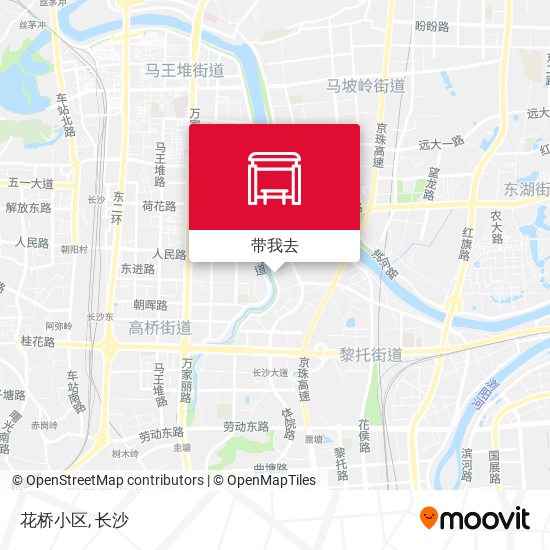 花桥小区地图