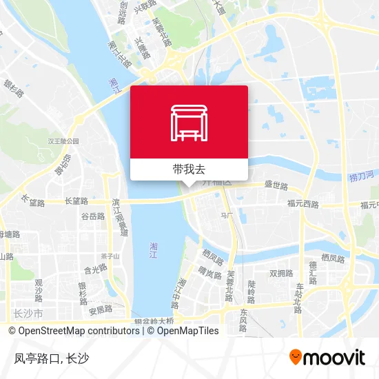 凤亭路口地图