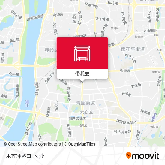 木莲冲路口地图