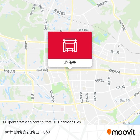 桐梓坡路嘉运路口地图