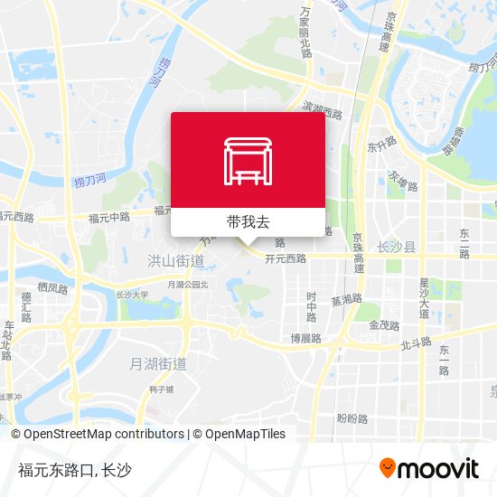 福元东路口地图