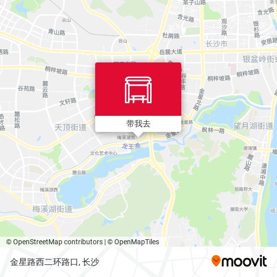 金星路西二环路口地图
