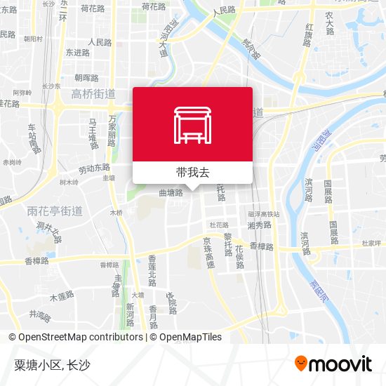 粟塘小区地图