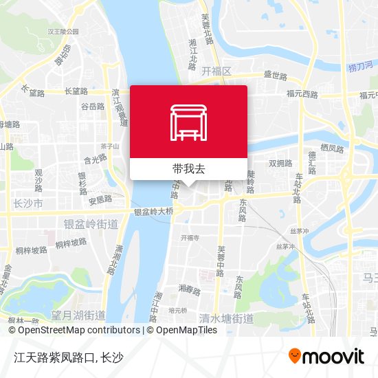 江天路紫凤路口地图