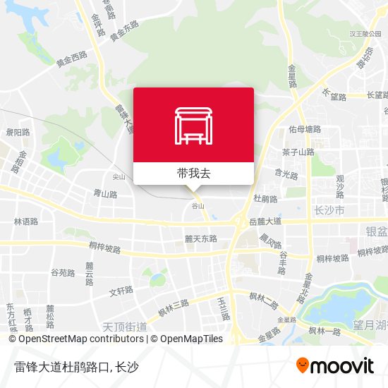 雷锋大道杜鹃路口地图