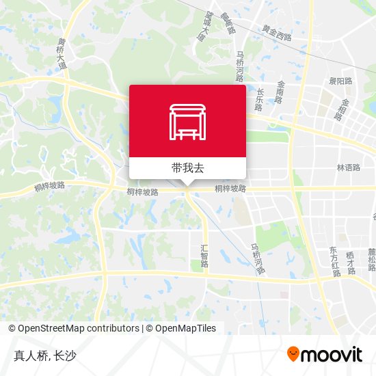 真人桥地图