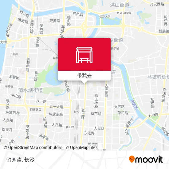 留园路地图