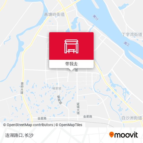 连湖路口地图