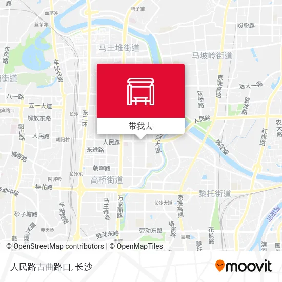 人民路古曲路口地图