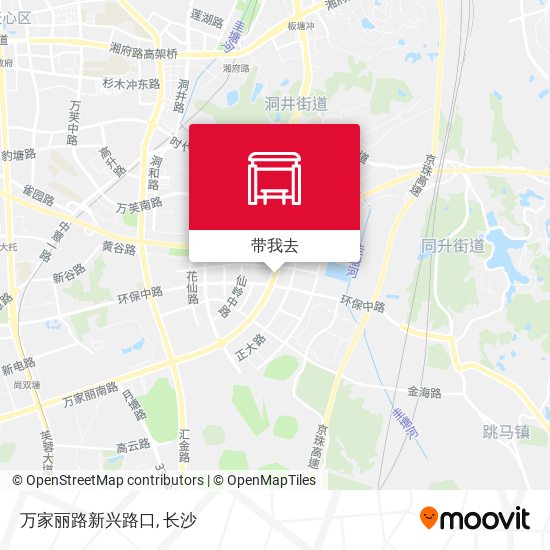 万家丽路新兴路口地图