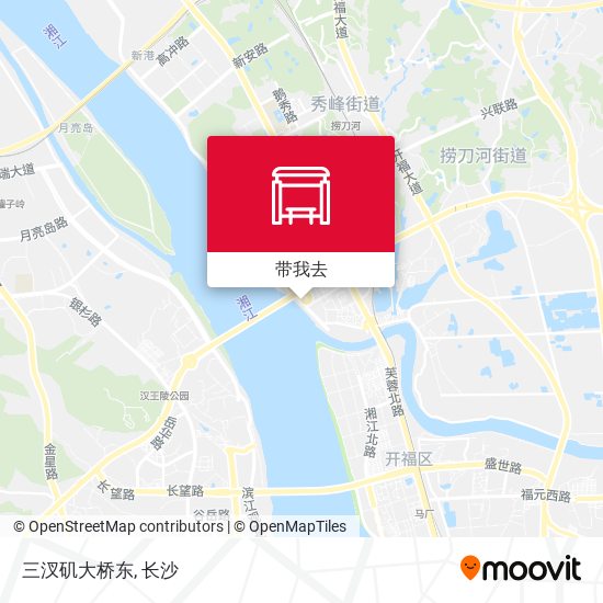 三汊矶大桥东地图