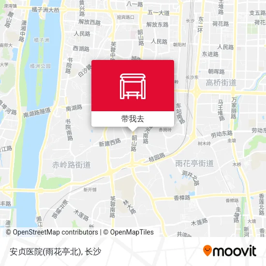 安贞医院(雨花亭北)地图