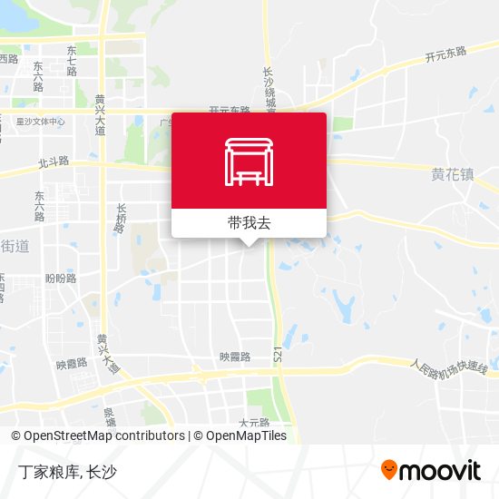 丁家粮库地图
