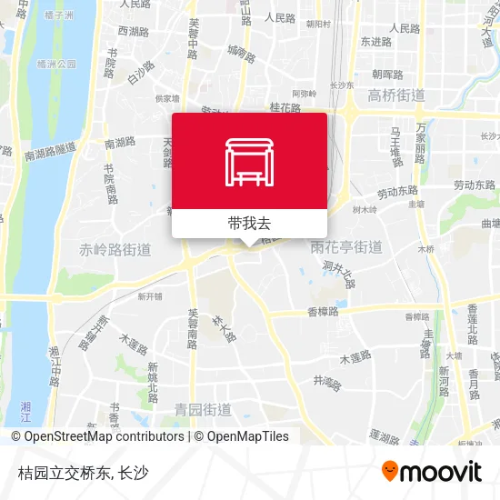桔园立交桥东地图