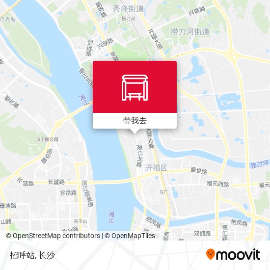 招呼站地图