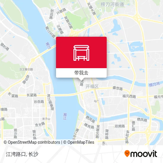 江湾路口地图