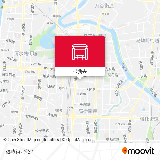德政街地图