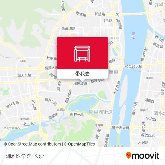 湘雅医学院地图