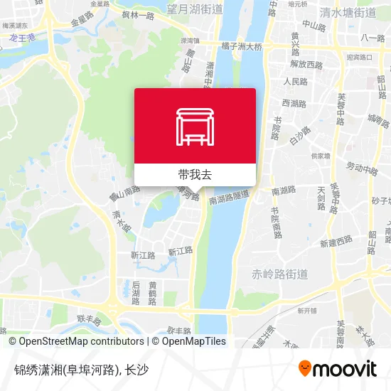 锦绣潇湘(阜埠河路)地图