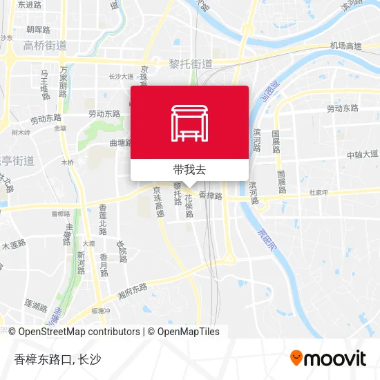 香樟东路口地图