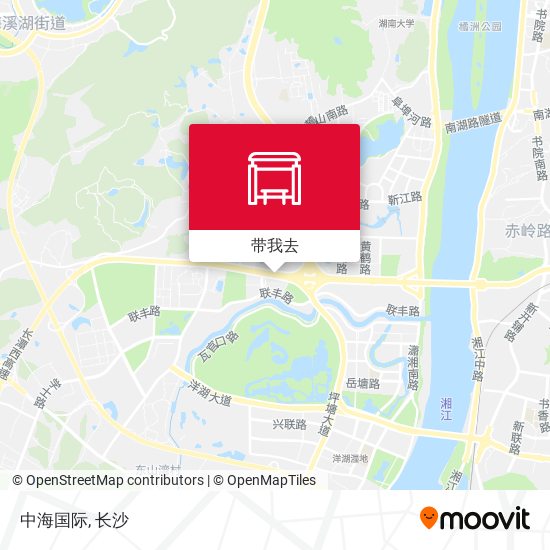 中海国际地图
