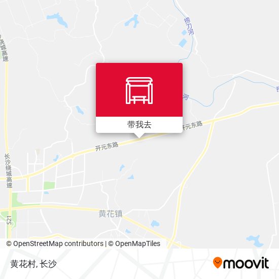 黄花村地图