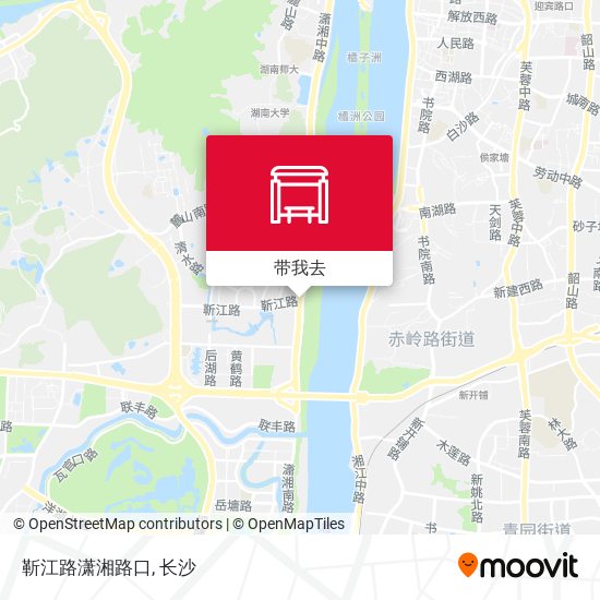靳江路潇湘路口地图
