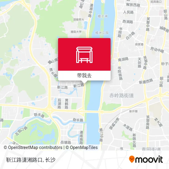 靳江路潇湘路口地图