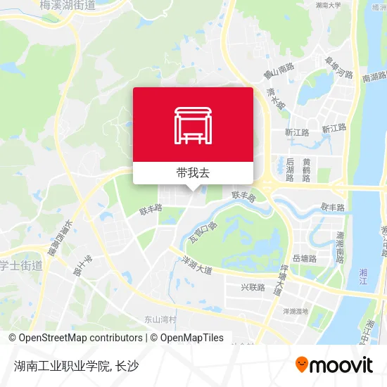 湖南工业职业学院地图