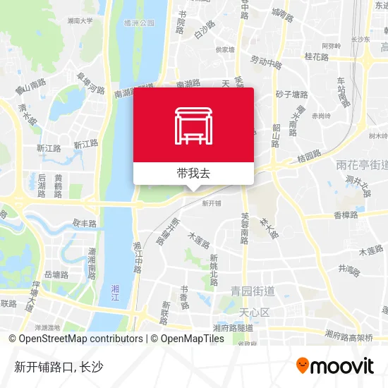 新开铺路口地图