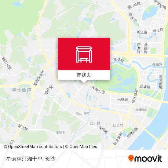 星语林汀湘十里地图