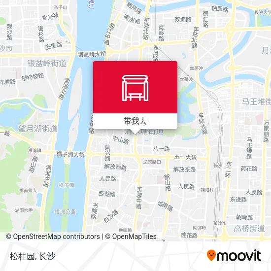 松桂园地图