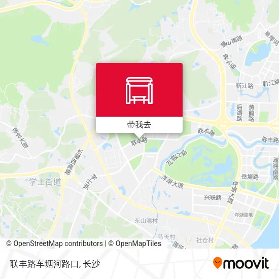 联丰路车塘河路口地图