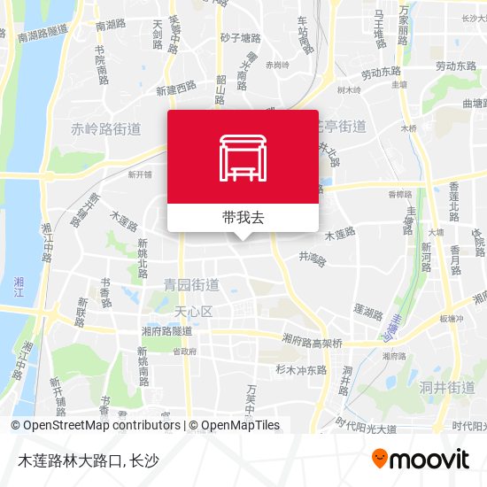 木莲路林大路口地图