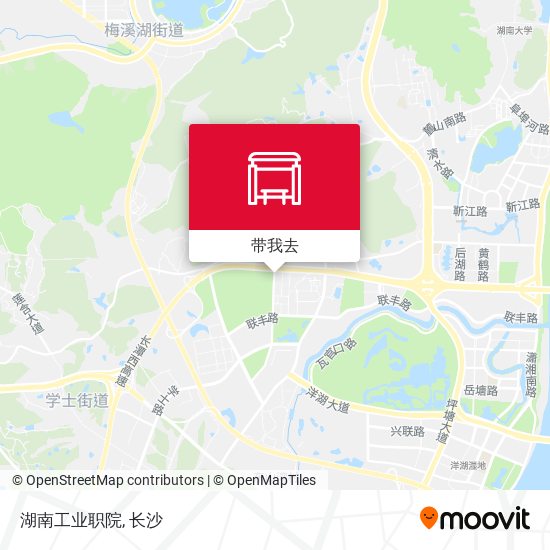 湖南工业职院地图