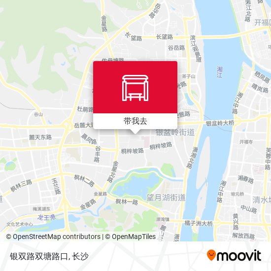 银双路双塘路口地图