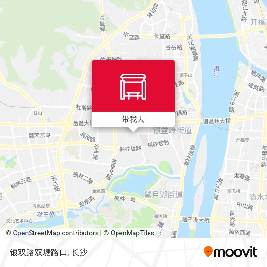 银双路双塘路口地图