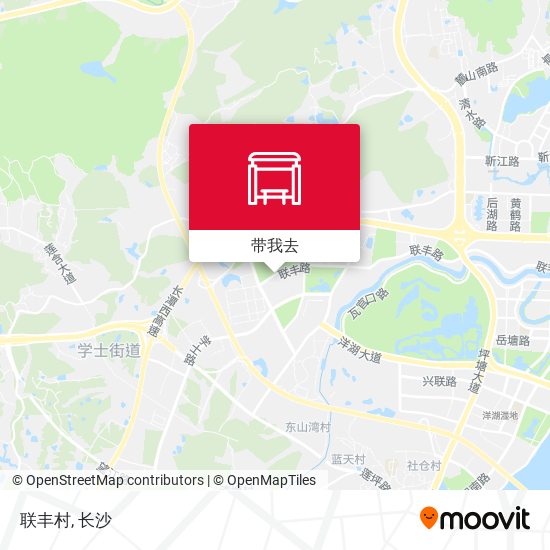 联丰村地图
