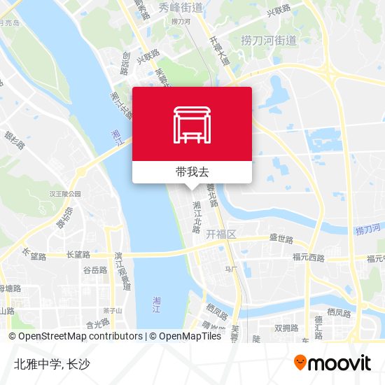 北雅中学地图