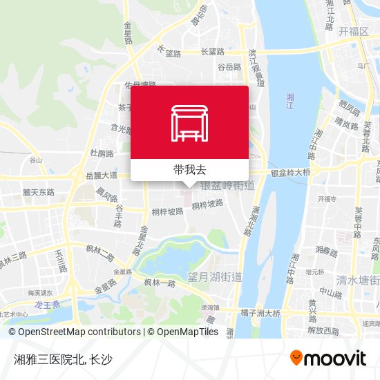 湘雅三医院北地图