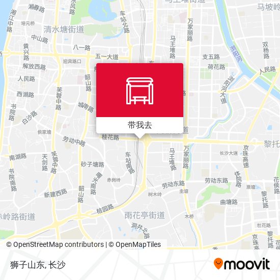 狮子山东地图
