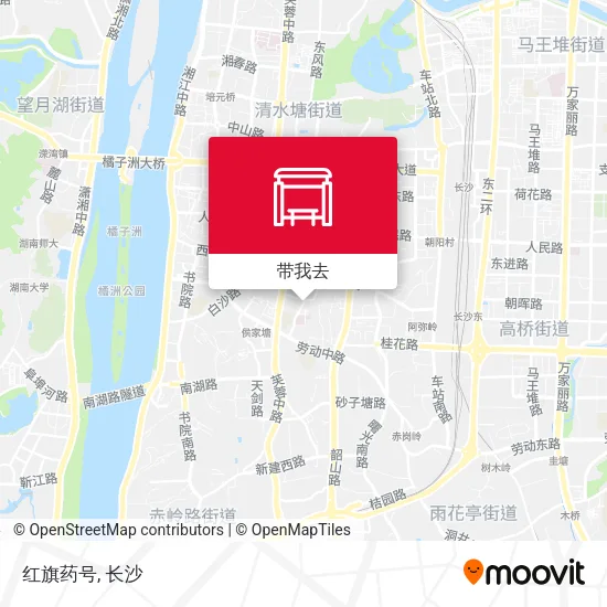 红旗药号地图
