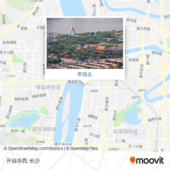 开福寺西地图