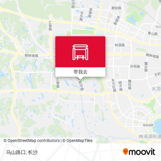 乌山路口地图