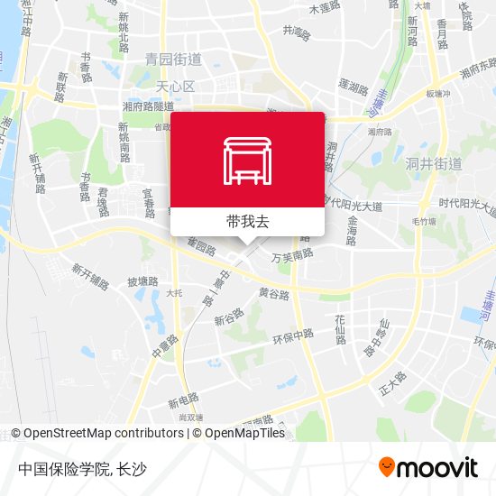 中国保险学院地图